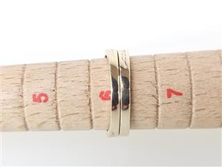 Lady's Diamond Wedding Set .25 CT. 14K Yellow Gold 5.3g Size:6.5